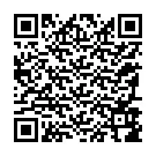 QR Code pour le numéro de téléphone +12197986748