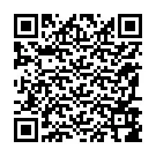 Código QR para número de telefone +12197986752