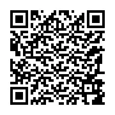 QR-код для номера телефона +12197986754