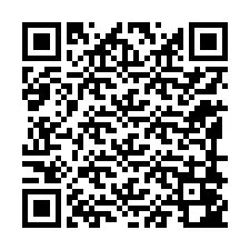 Código QR para número de teléfono +12198042026