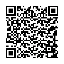 Codice QR per il numero di telefono +12198042034