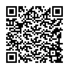 QR-koodi puhelinnumerolle +12198047682