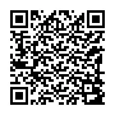 Kode QR untuk nomor Telepon +12198083424