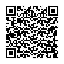 QR-koodi puhelinnumerolle +12198089412