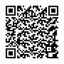 QR Code pour le numéro de téléphone +12198400860