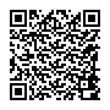 QR kód a telefonszámhoz +12198400866