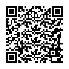 Código QR para número de telefone +12198400870