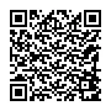 QR Code สำหรับหมายเลขโทรศัพท์ +12198401305