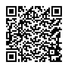 Codice QR per il numero di telefono +12198401421