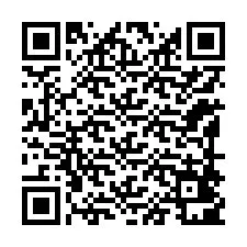 Código QR para número de teléfono +12198401425