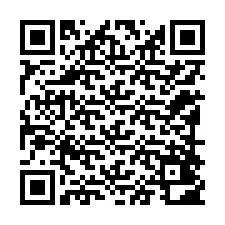 Código QR para número de teléfono +12198402699