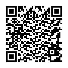 Código QR para número de teléfono +12198402701