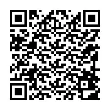 Codice QR per il numero di telefono +12198402706