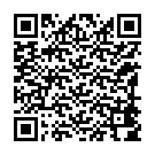 QR kód a telefonszámhoz +12198404824