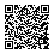 Código QR para número de teléfono +12198404985