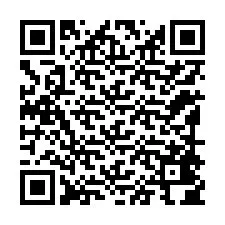 QR-code voor telefoonnummer +12198404991