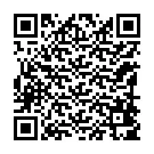 Kode QR untuk nomor Telepon +12198405585