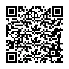 電話番号のQRコード +12198405587