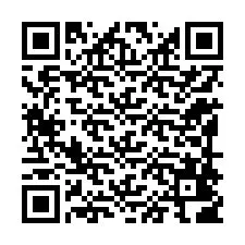 QR-код для номера телефона +12198406536