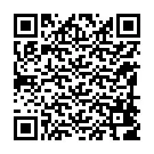 Código QR para número de teléfono +12198406542