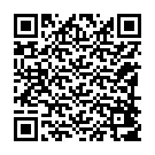 Kode QR untuk nomor Telepon +12198407639