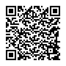 Kode QR untuk nomor Telepon +12198407642