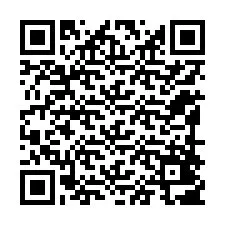 Kode QR untuk nomor Telepon +12198407643