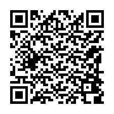 QR Code pour le numéro de téléphone +12198408373