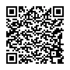QR Code สำหรับหมายเลขโทรศัพท์ +12198408374
