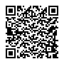 Código QR para número de teléfono +12198409263