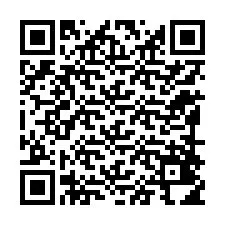 QR Code สำหรับหมายเลขโทรศัพท์ +12198414686