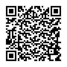 Código QR para número de teléfono +12198418192