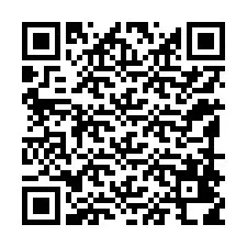 Codice QR per il numero di telefono +12198418580