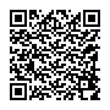 Código QR para número de telefone +12198418658