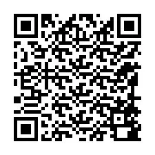 Codice QR per il numero di telefono +12198580916