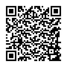 QR Code pour le numéro de téléphone +12198583456