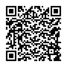 Código QR para número de teléfono +12198586627