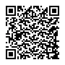 QR-koodi puhelinnumerolle +12198587266