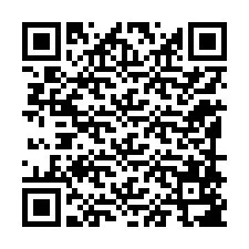 Kode QR untuk nomor Telepon +12198587596