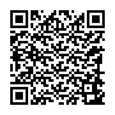 Código QR para número de teléfono +12198643188