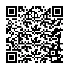 Codice QR per il numero di telefono +12198643189