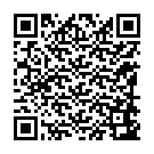 Kode QR untuk nomor Telepon +12198643192