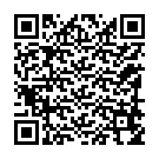 QR-koodi puhelinnumerolle +12198654419