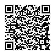 QR код за телефонен номер +12198658808