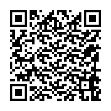 Codice QR per il numero di telefono +12198669813