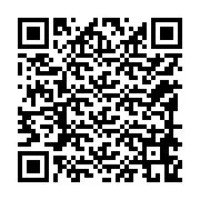 Codice QR per il numero di telefono +12198669829