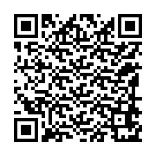 QR код за телефонен номер +12198671064