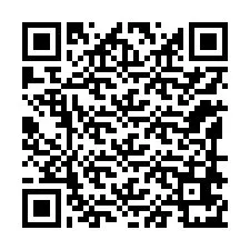 QR-код для номера телефона +12198671065