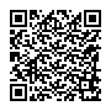 Código QR para número de telefone +12198671066