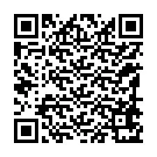 QR Code pour le numéro de téléphone +12198671910